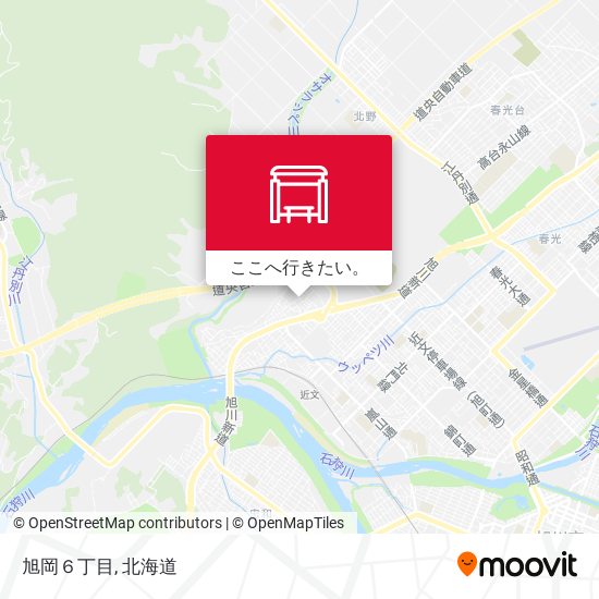 旭岡６丁目地図