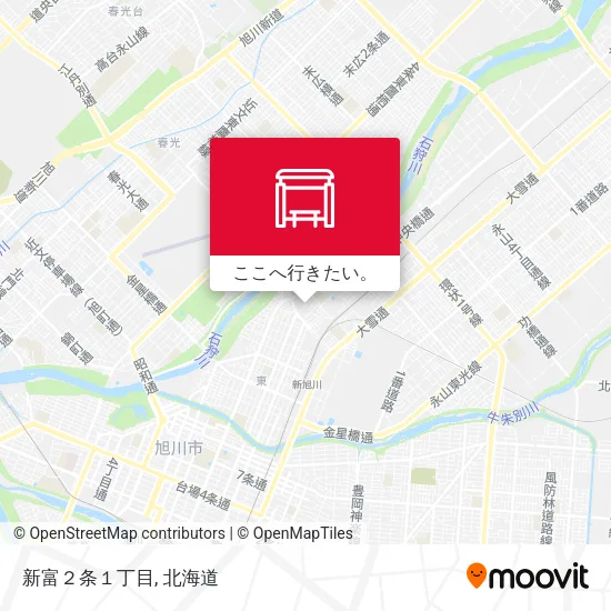 新富２条１丁目地図