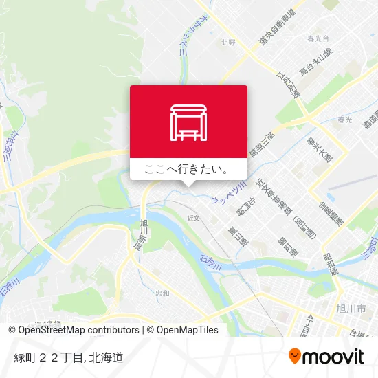 緑町２２丁目地図