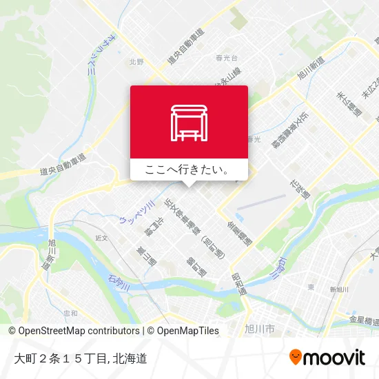 大町２条１５丁目地図