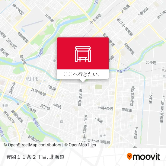 豊岡１１条２丁目地図