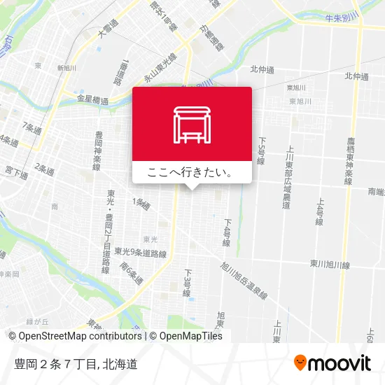 豊岡２条７丁目地図