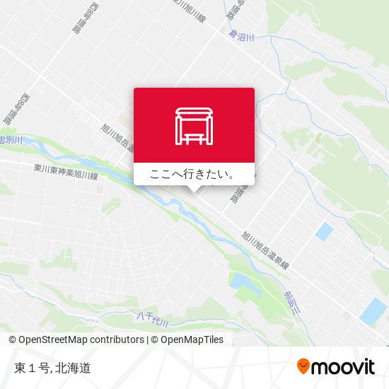 東１号地図