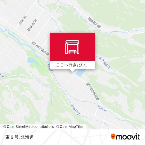 東８号地図