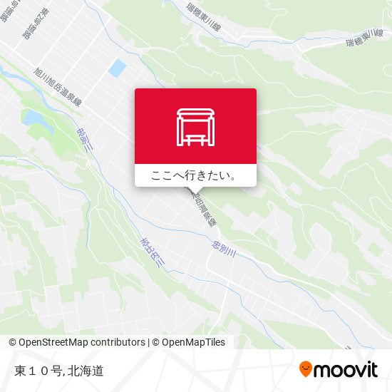 東１０号地図