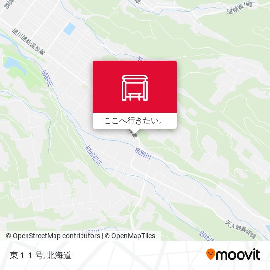 東１１号地図