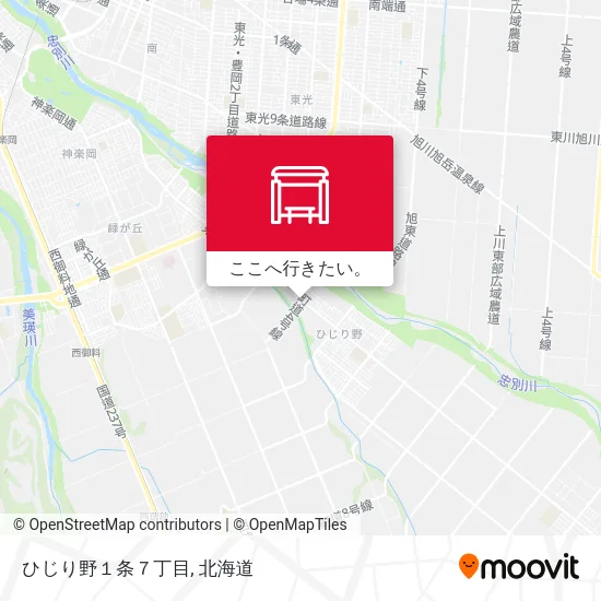 ひじり野１条７丁目地図
