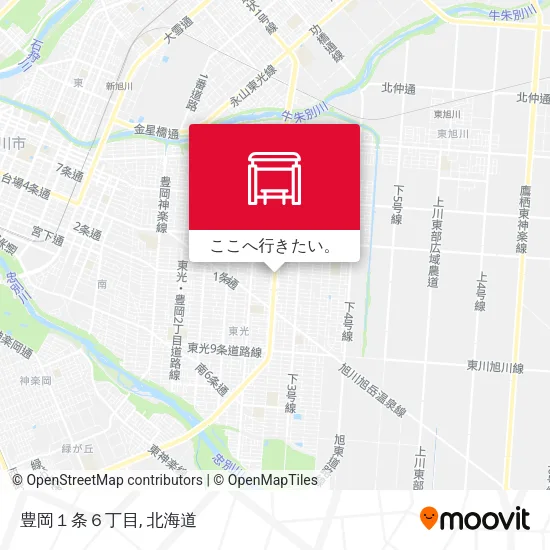豊岡１条６丁目地図