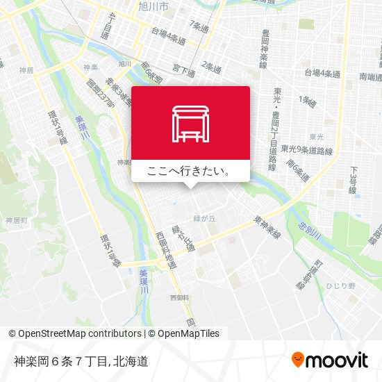 神楽岡６条７丁目地図