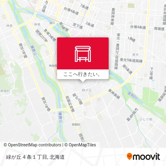 緑が丘４条１丁目地図