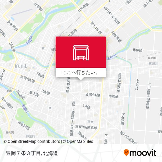 豊岡７条３丁目地図