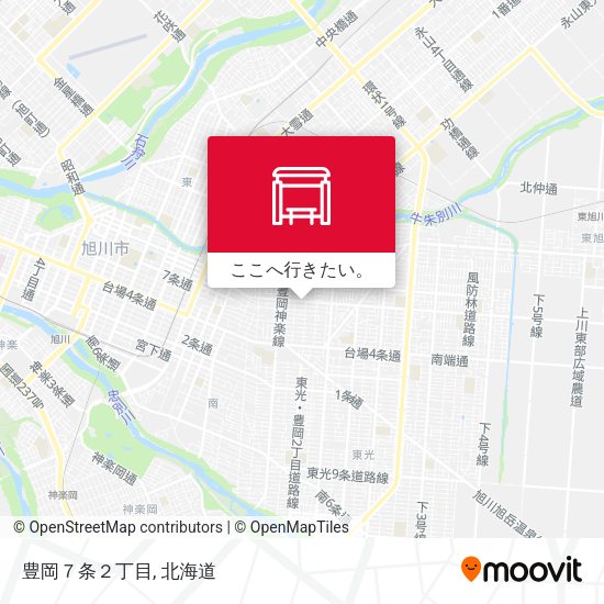 豊岡７条２丁目地図