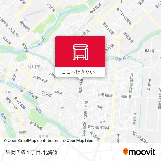 豊岡７条１丁目地図