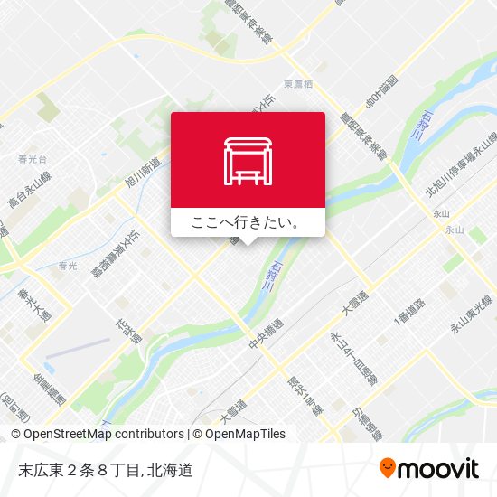 末広東２条８丁目地図