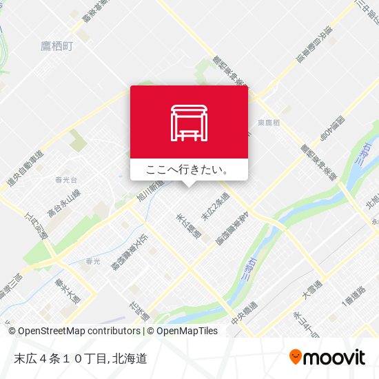 末広４条１０丁目地図