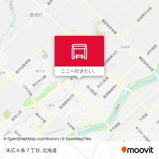 末広６条７丁目地図