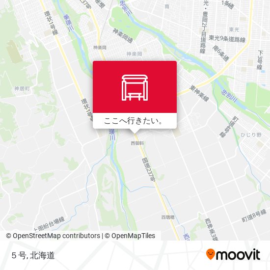 ５号地図