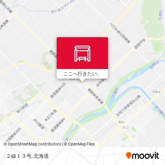 ２線１３号地図
