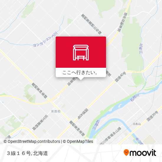 ３線１６号地図