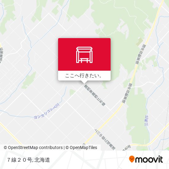 ７線２０号地図