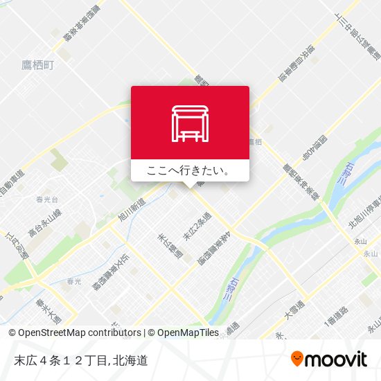 末広４条１２丁目地図