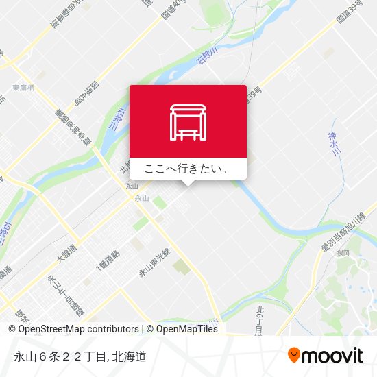 永山６条２２丁目地図