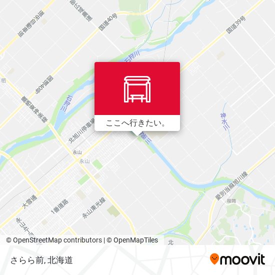 さらら前地図