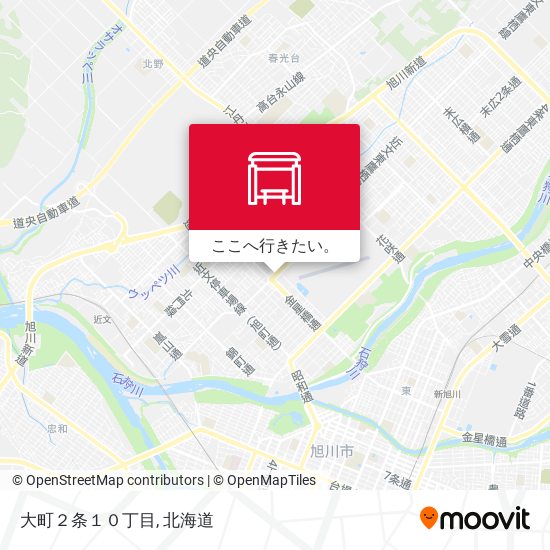 大町２条１０丁目地図