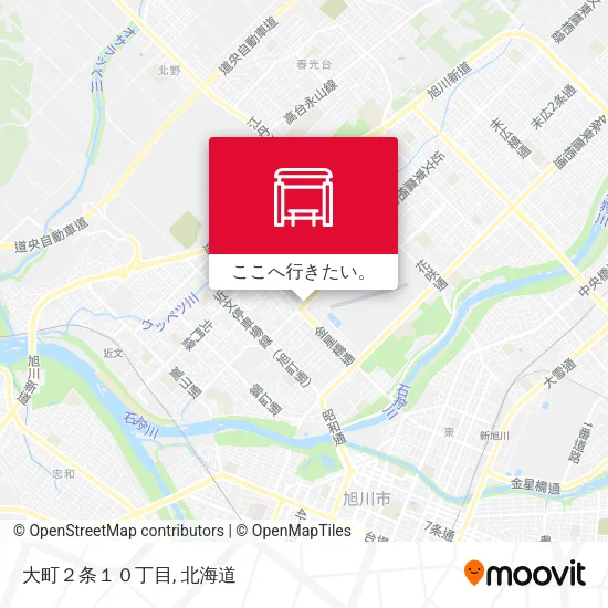 大町２条１０丁目地図