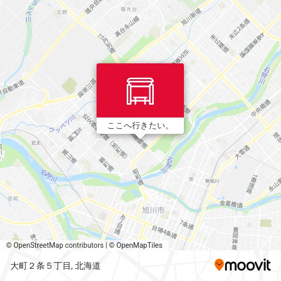 大町２条５丁目地図