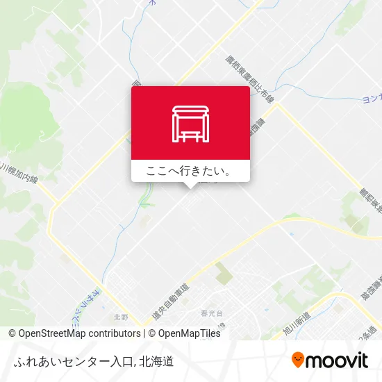 ふれあいセンター入口地図