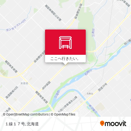 １線１７号地図