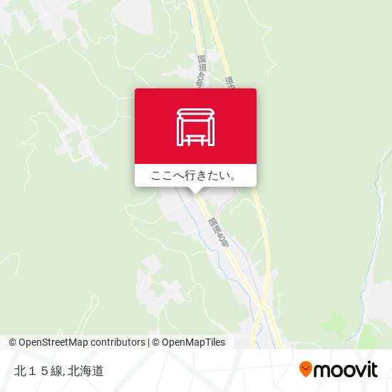 北１５線地図