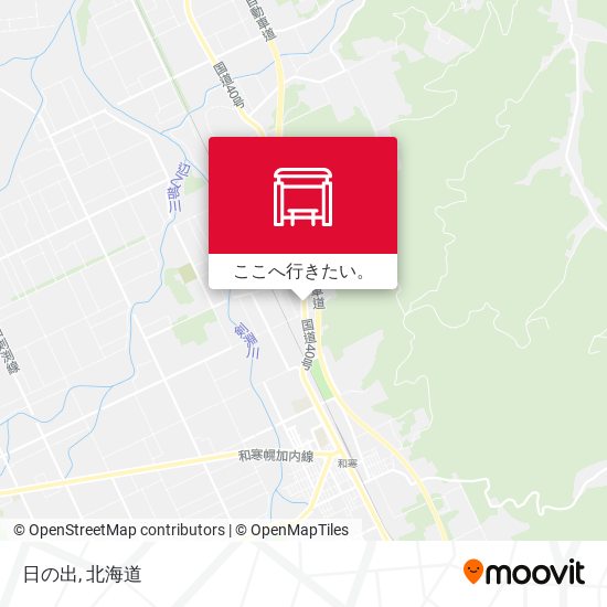 日の出地図