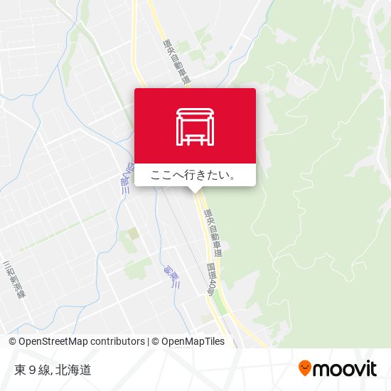 東９線地図