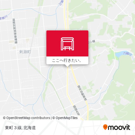 東町３線地図
