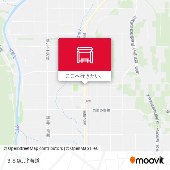 ３５線地図