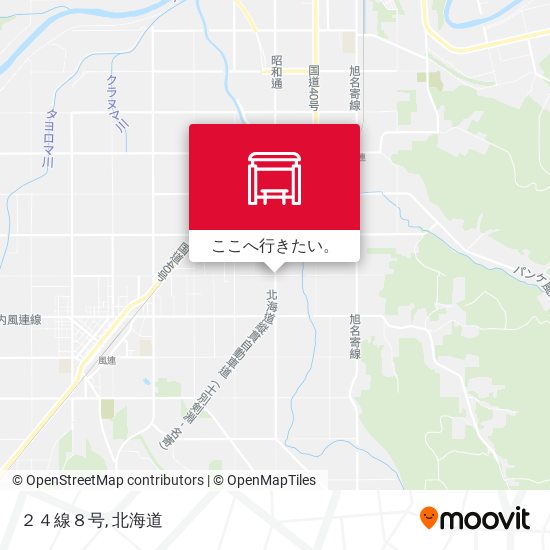 ２４線８号地図