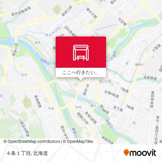 ４条１丁目地図