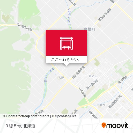 ９線５号地図