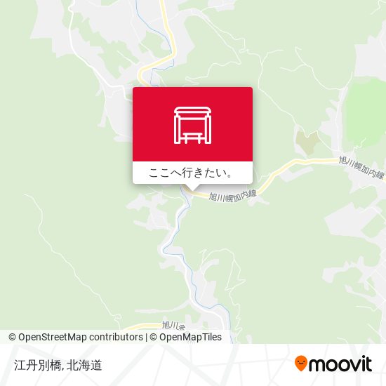 江丹別橋地図