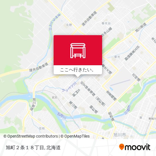 旭町２条１８丁目地図