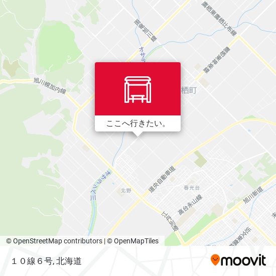 １０線６号地図