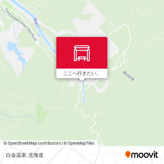白金温泉地図