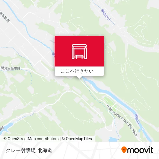 クレー射撃場地図