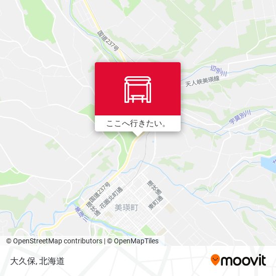 大久保地図