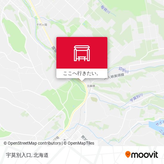 宇莫別入口地図