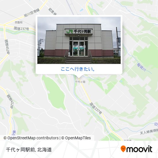 千代ヶ岡駅前地図