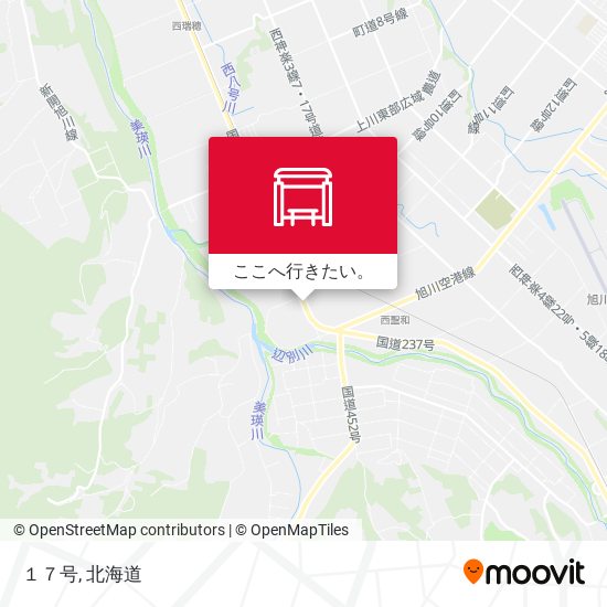 １７号地図