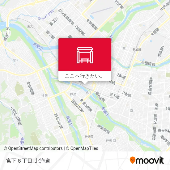 宮下６丁目地図